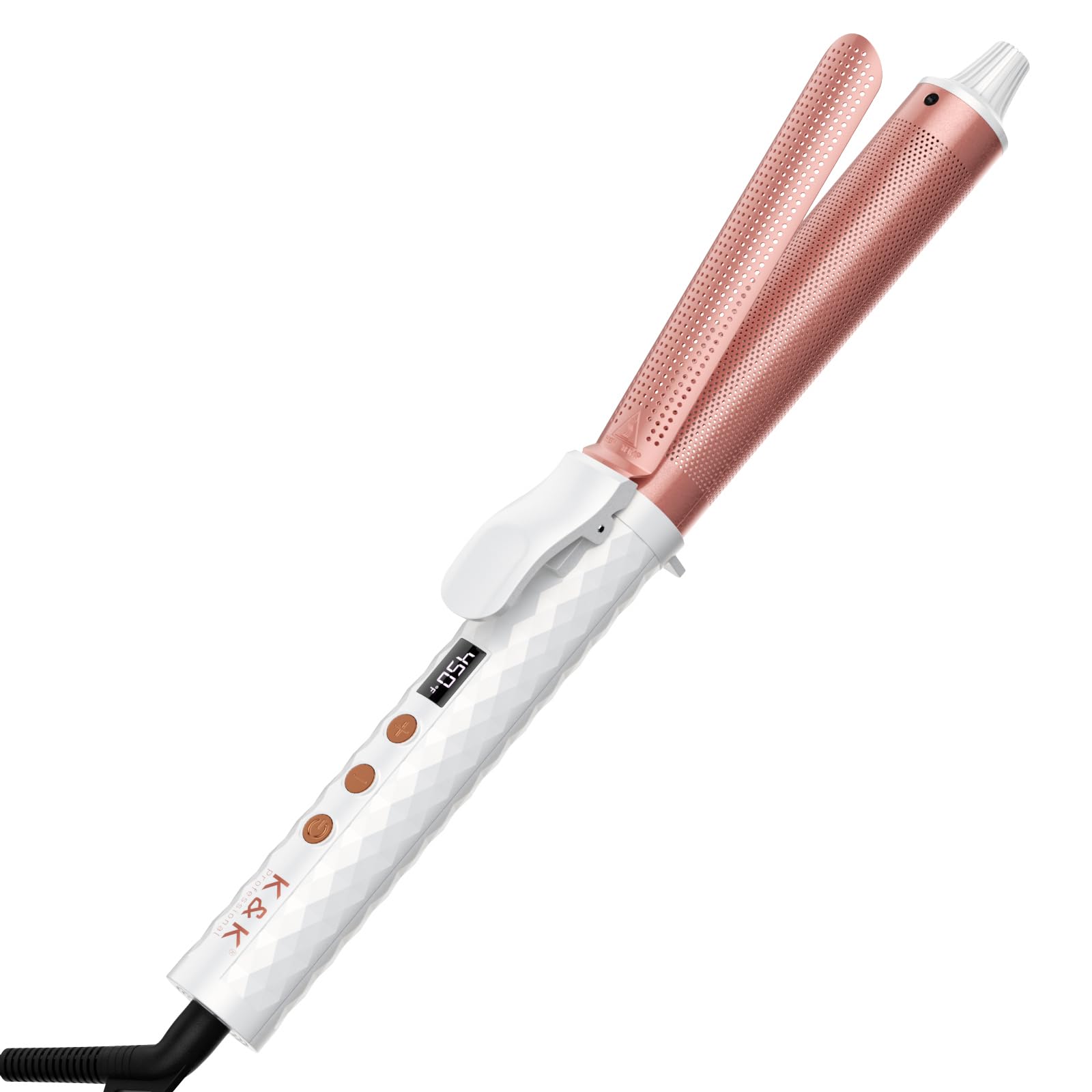 Reds Spade - Upgrade Curling Iron Ceramic Coating Multiple Temperature Control For All Hair Types To Long lasting - Default