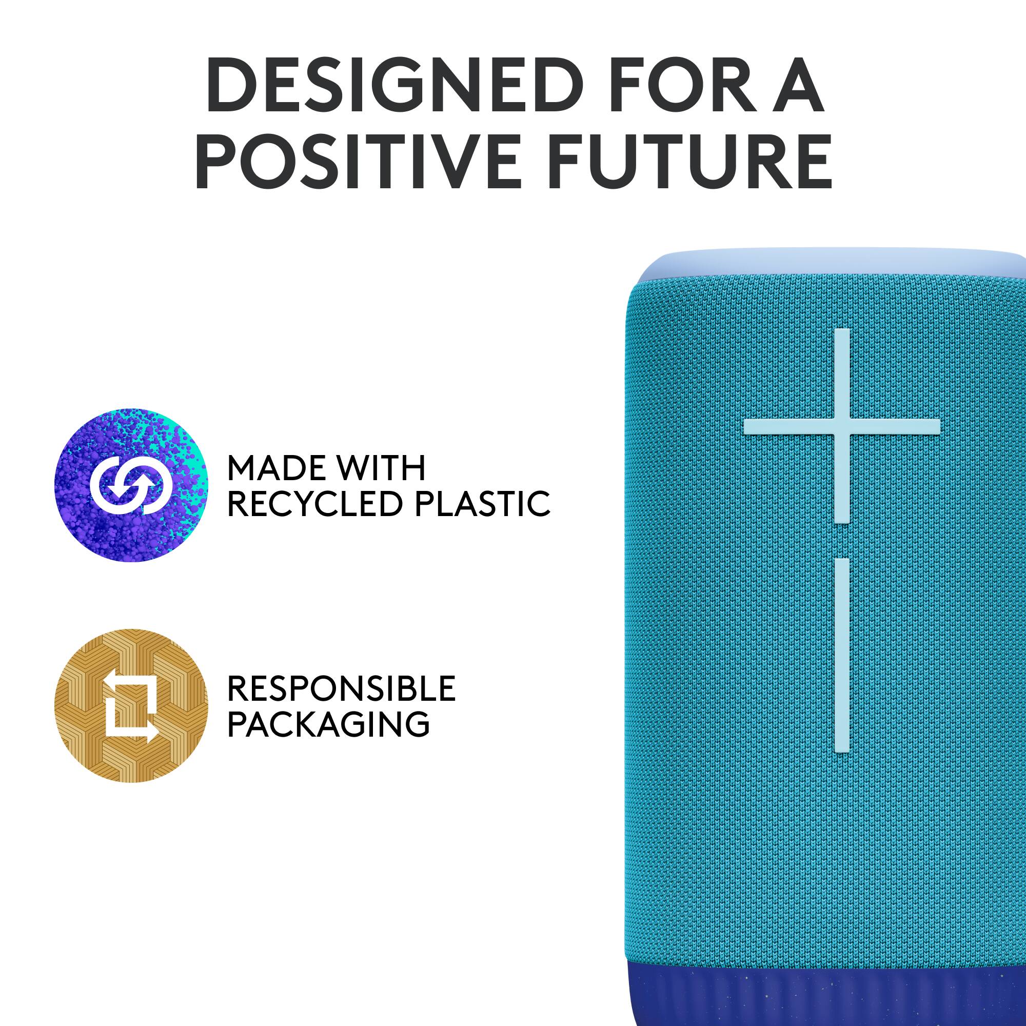 DESIGNED FOR A POSITIVE FUTURE

MADE WITH RECYCLED PLASTIC

RESPONSIBLE PACKAGING