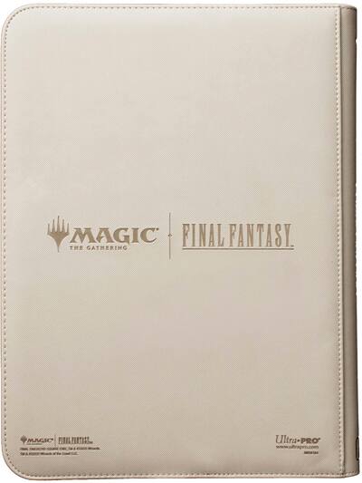 Ultra Pro Final Fantasy 9-Pocket Zippered Binder - Cloud Ultra Pro Final Fantasy 9-Pocket Zippered Binder - Cloud