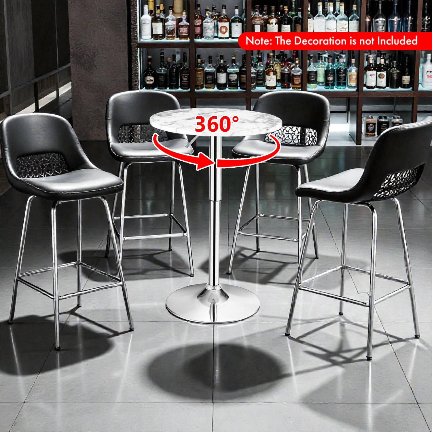 Note: The Decoration is not Included

360°