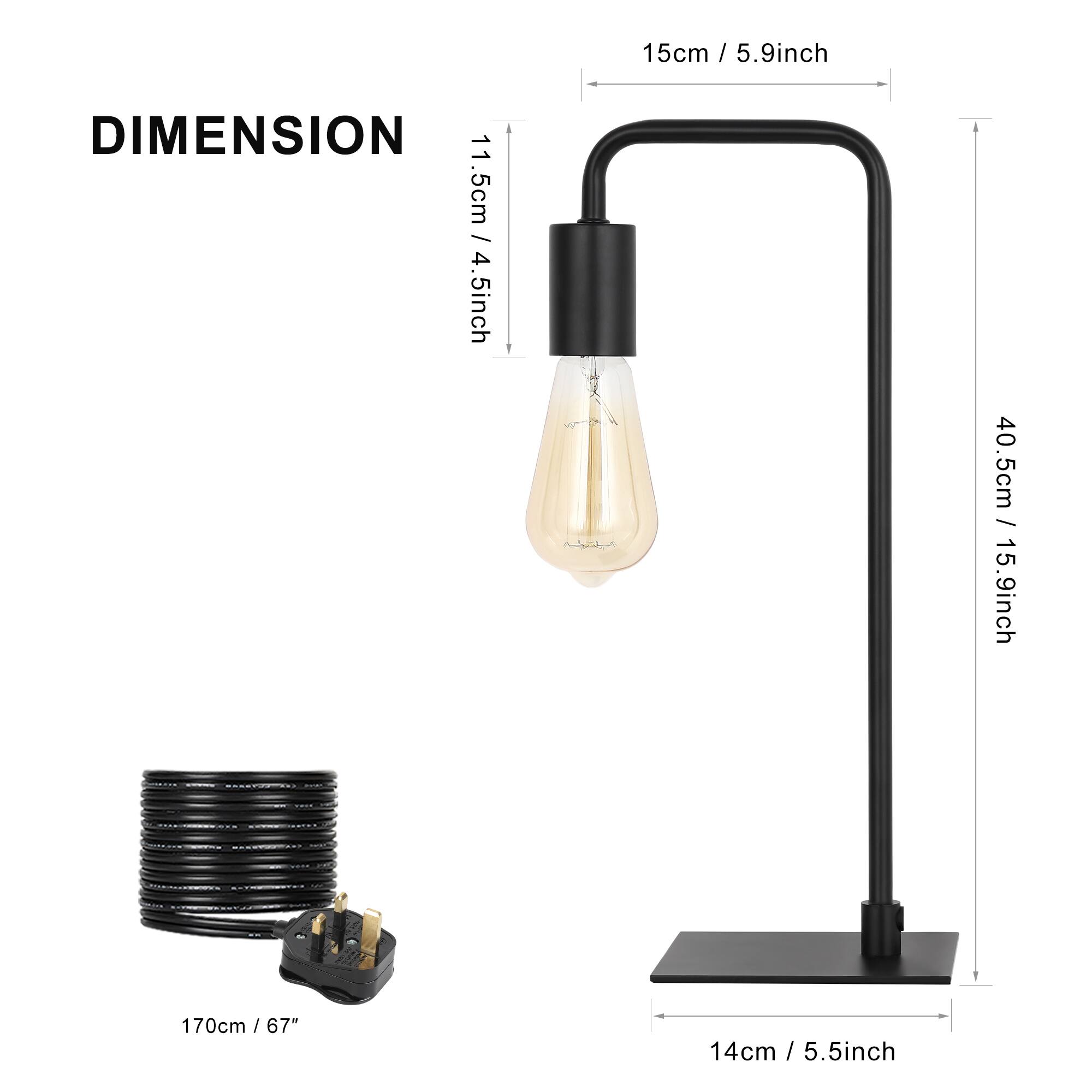 DIMENSION

- 15cm / 5.9inch
- 11.5cm / 4.5inch
- 40.5cm / 15.9inch
- 170cm / 67"
- 14cm / 5.5inch