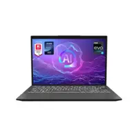 MSI - Prestige 13” OLED Laptop – Intel Evo Edition – Intel Core Ultra 7 – Intel ARC Graphics with 32GB Memory – 1TB SSD - Stellar Gray - Front_Zoom
