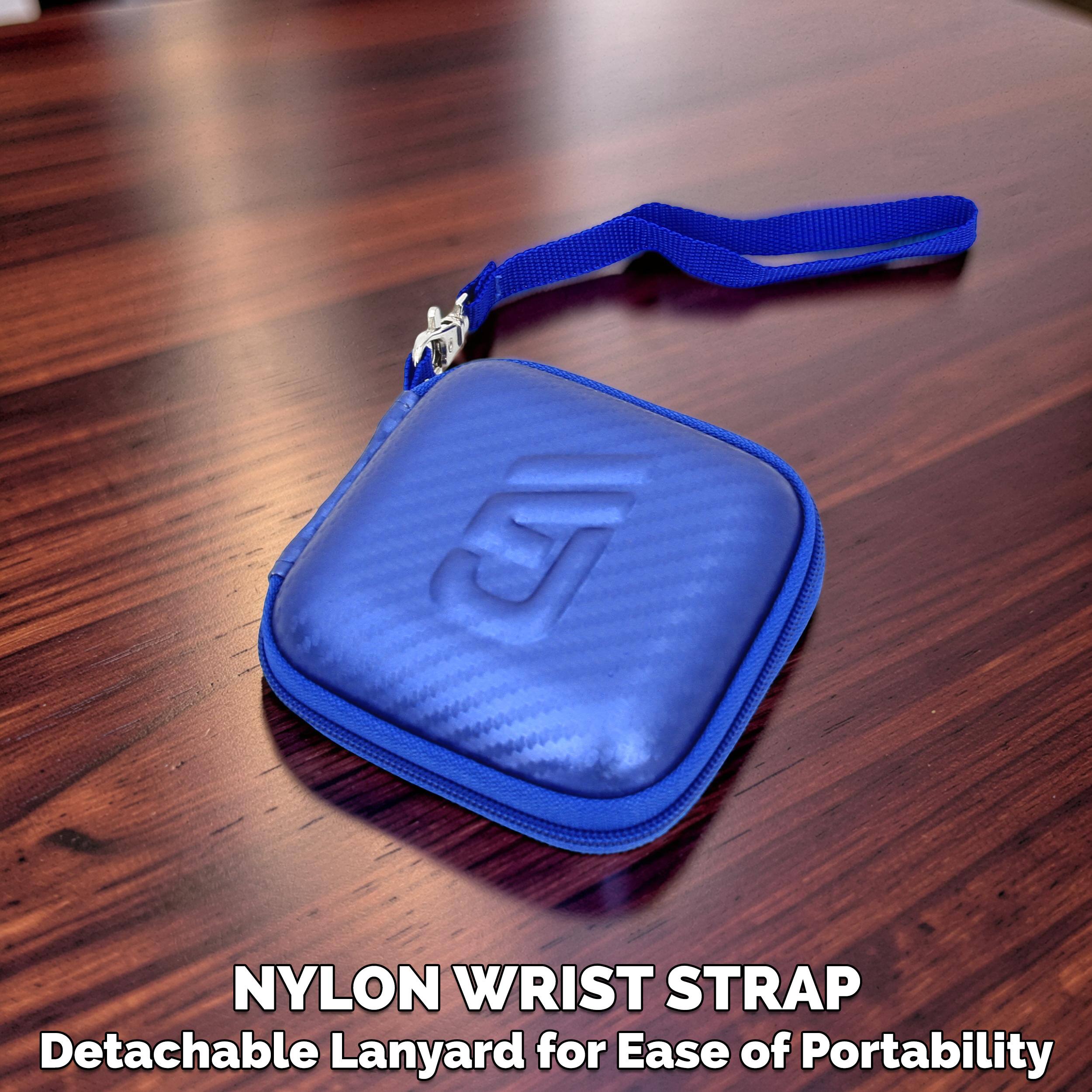 NYLON WRIST STRAP  
Detachable Lanyard for Ease of Portability