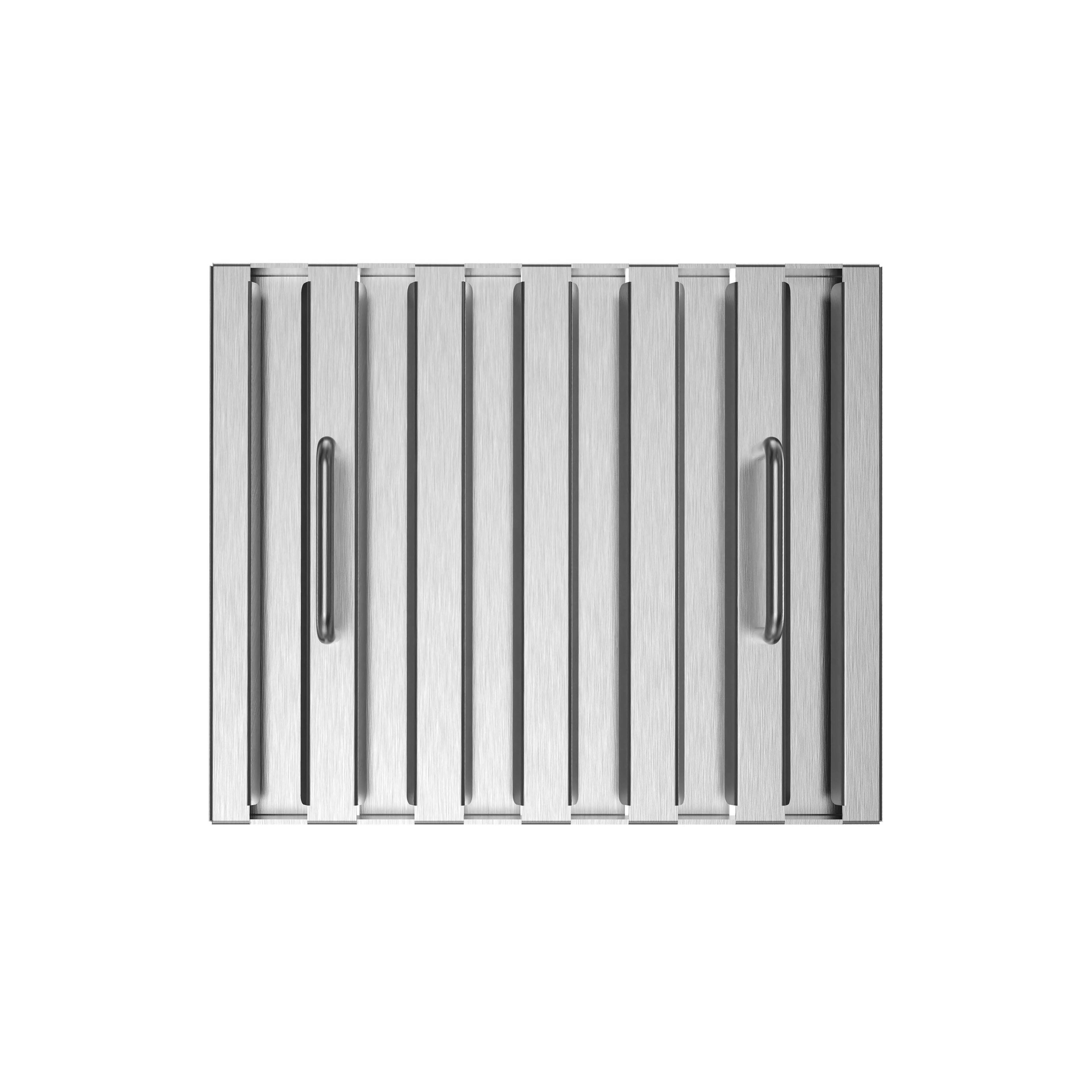 Alt View 6. Streamline - 30 in. Diveria Ducted Undermount 350 CFM Range Hood, Baffle Filters, Touchpad Control, LED Light - Brushed Stainless Steel.