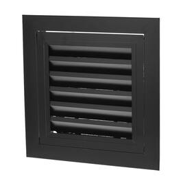 Unique Bargains - 10" x 10" Return Air Vent Cover, Aluminum Alloy Linear Bar Removable Grille with Mesh Filter for HVAC System - White