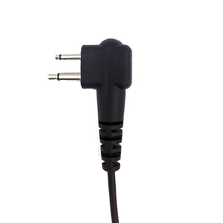Alt View 1. ProMaxPower - Earhook Earpiece with PTT Mic for Motorola 2-Pin Radios - Black.