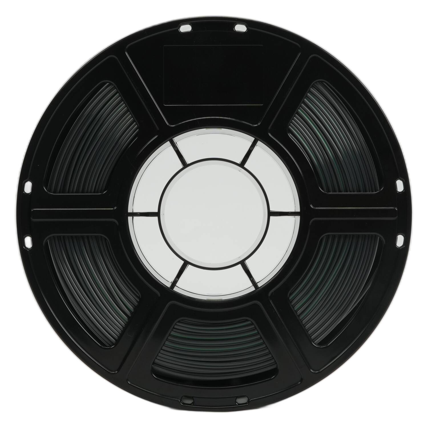 Alt View 6. Flashforge - PLA Silk Dual Color 3D Printer Filament-1.75mm-1kg (2.2 lbs) Spool - Dual Color Black+Green.