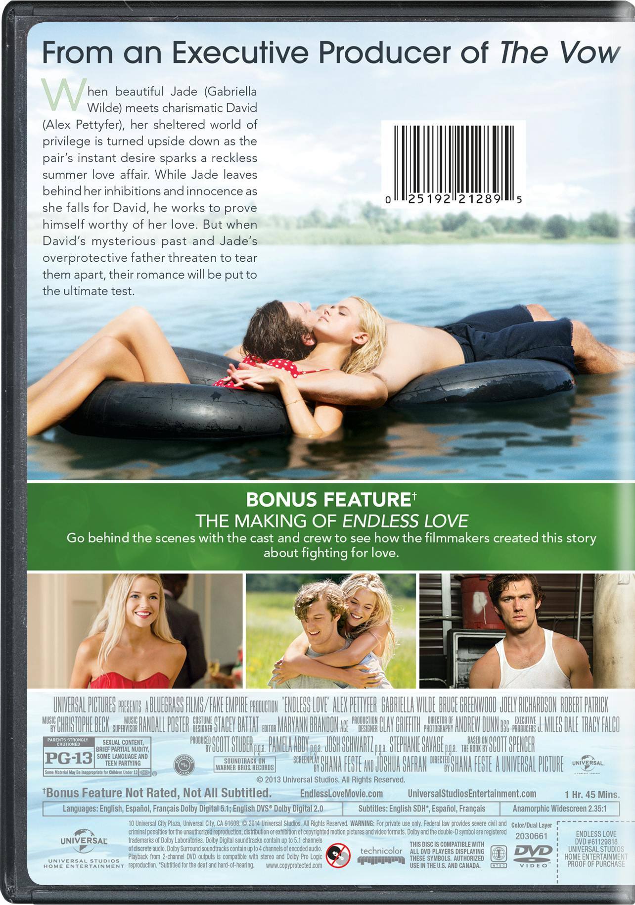 Angle. Endless Love [DVD].