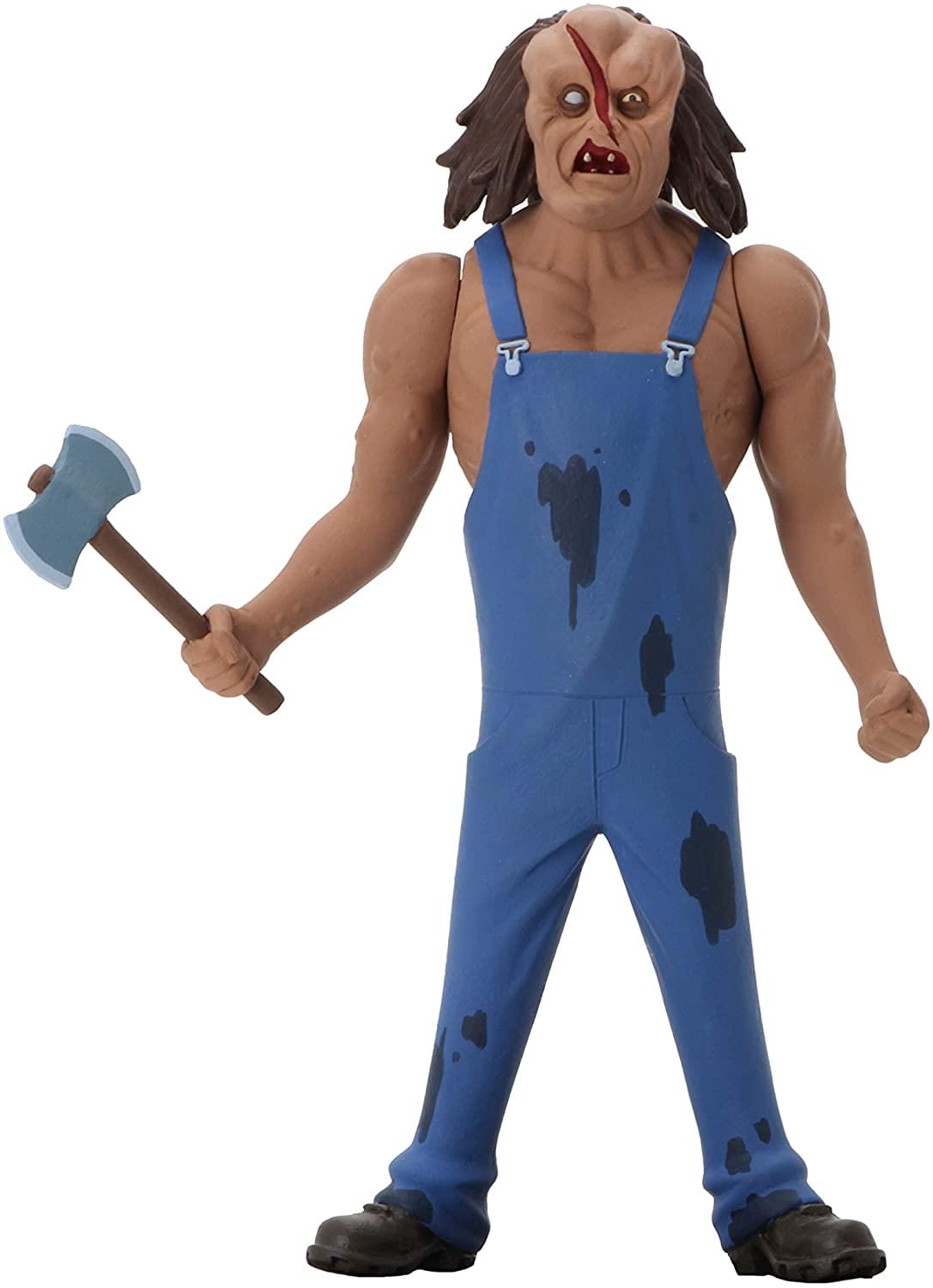 Alt View 1. NECA - Toony Terrors Series 4 Action Figure |  Victor Crowley (Hatchet ) - Blue.