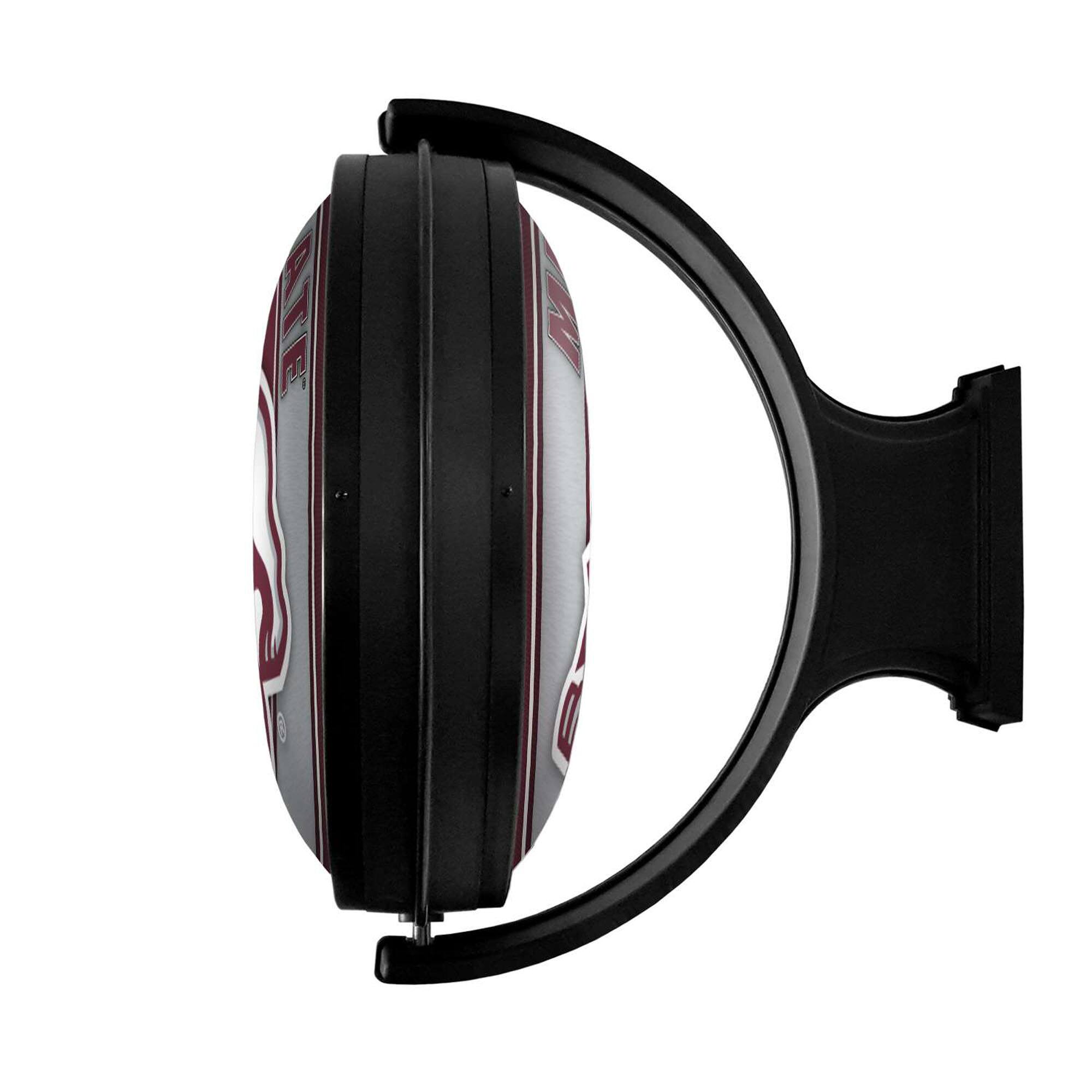 Alt View 2. The Fan-Brand - Mississippi State Bulldogs Mascot 21'' x 23'' Rotating Lighted Wall Sign - Multicolor.