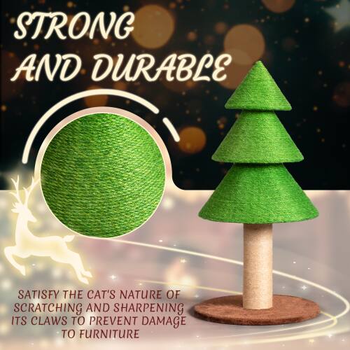 STRONG AND DURABLE

SATISFY THE CAT'S NATURE OF SCRATCHING AND SHARPENING ITS CLAWS TO PREVENT DAMAGE TO FURNITURE