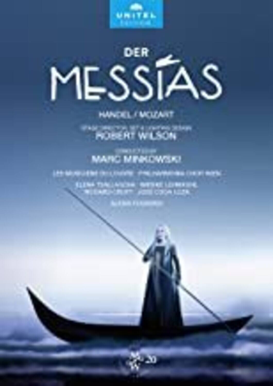 Front. Les Musiciens Du Louvre  Philharmonia Chor Wien  Minkowski - Der Messias   - DVD.