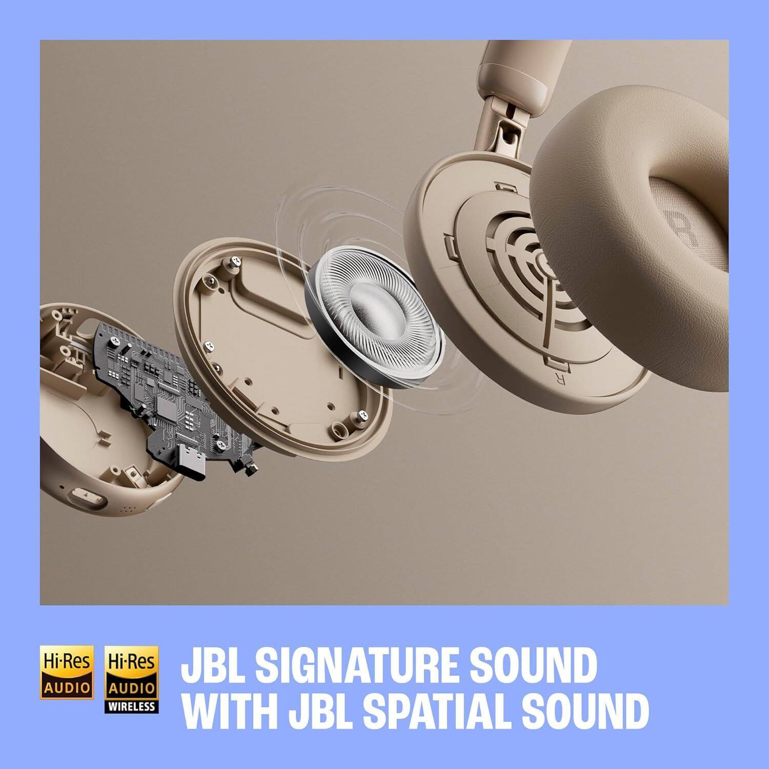 JBL SIGNATURE SOUND WITH JBL SPATIAL SOUND

Hi-Res AUDIO WIRELESS

Hi-Res AUDIO