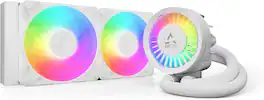 Arctic - ACFRE00186A Liquid Freezer III Pro 240 A-RGB AIO CPU Cooler Water Cooling AMD AM5/AM4, Intel LGA1851/1770 - White