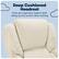 Deep Cushioned Headrest
Gives you ergonomic support when sitting up and comfort when reclining