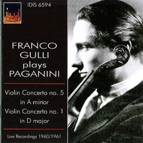 Paganini / Gulli / Rossi - Franco Gulli Plays Paganini  - COMPACT DISCS