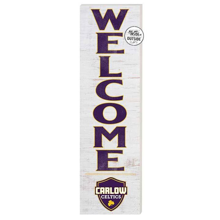Carlow University Celtics 10'' x 35'' Indoor/Outdoor Welcome Sign
