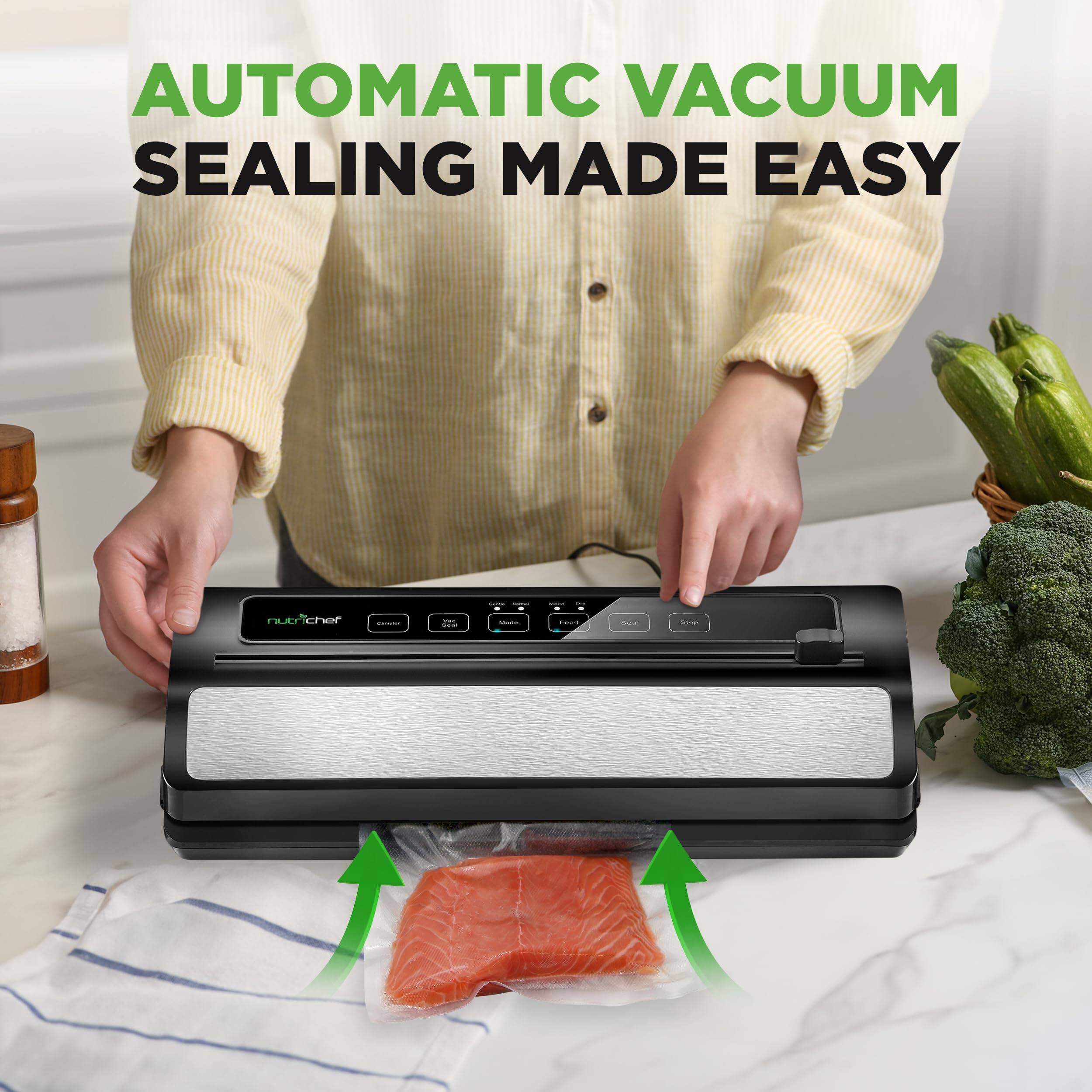 AUTOMATIC VACUUM SEALING MADE EASY