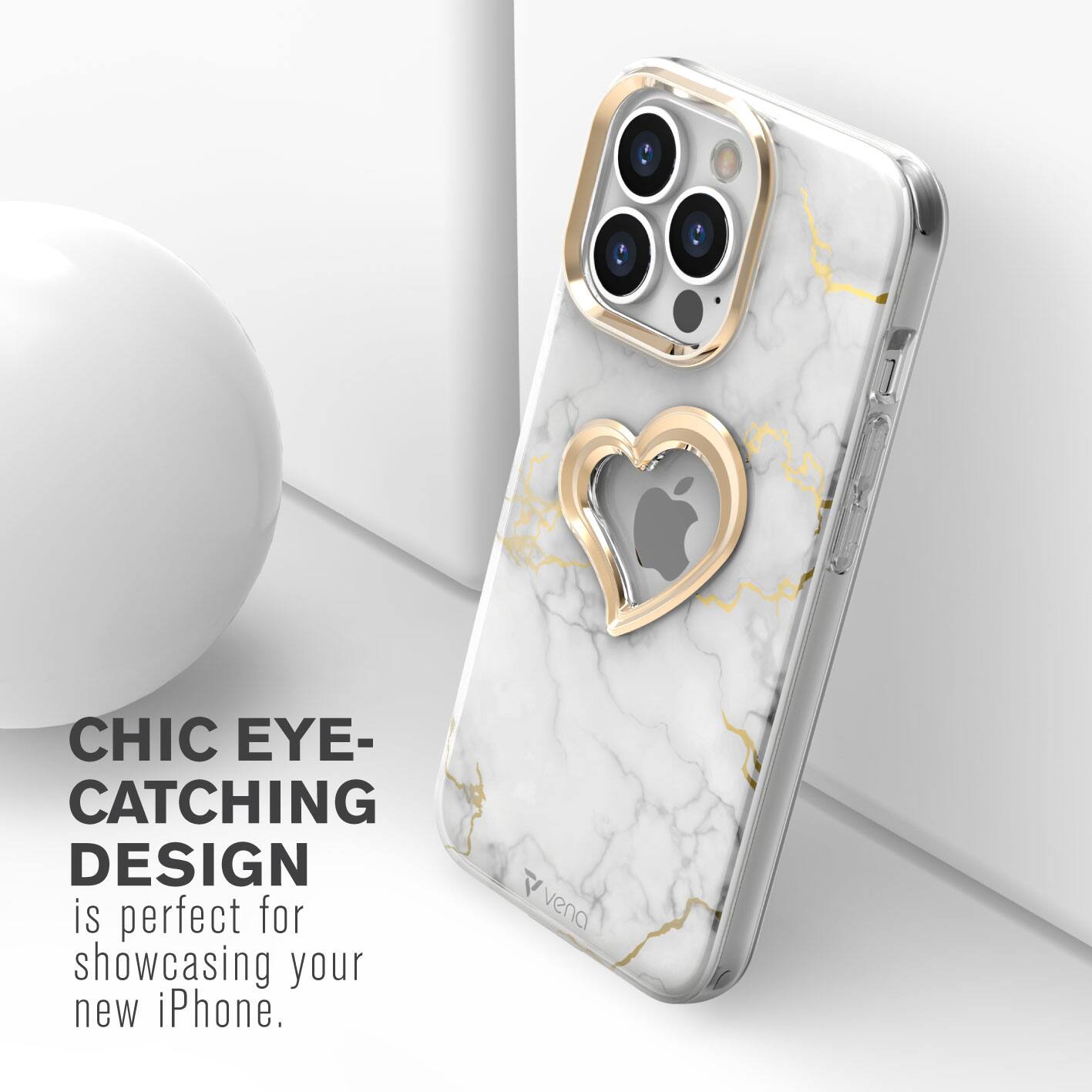 CHIC EYE-CATCHING DESIGN is perfect for showcasing your new iPhone.