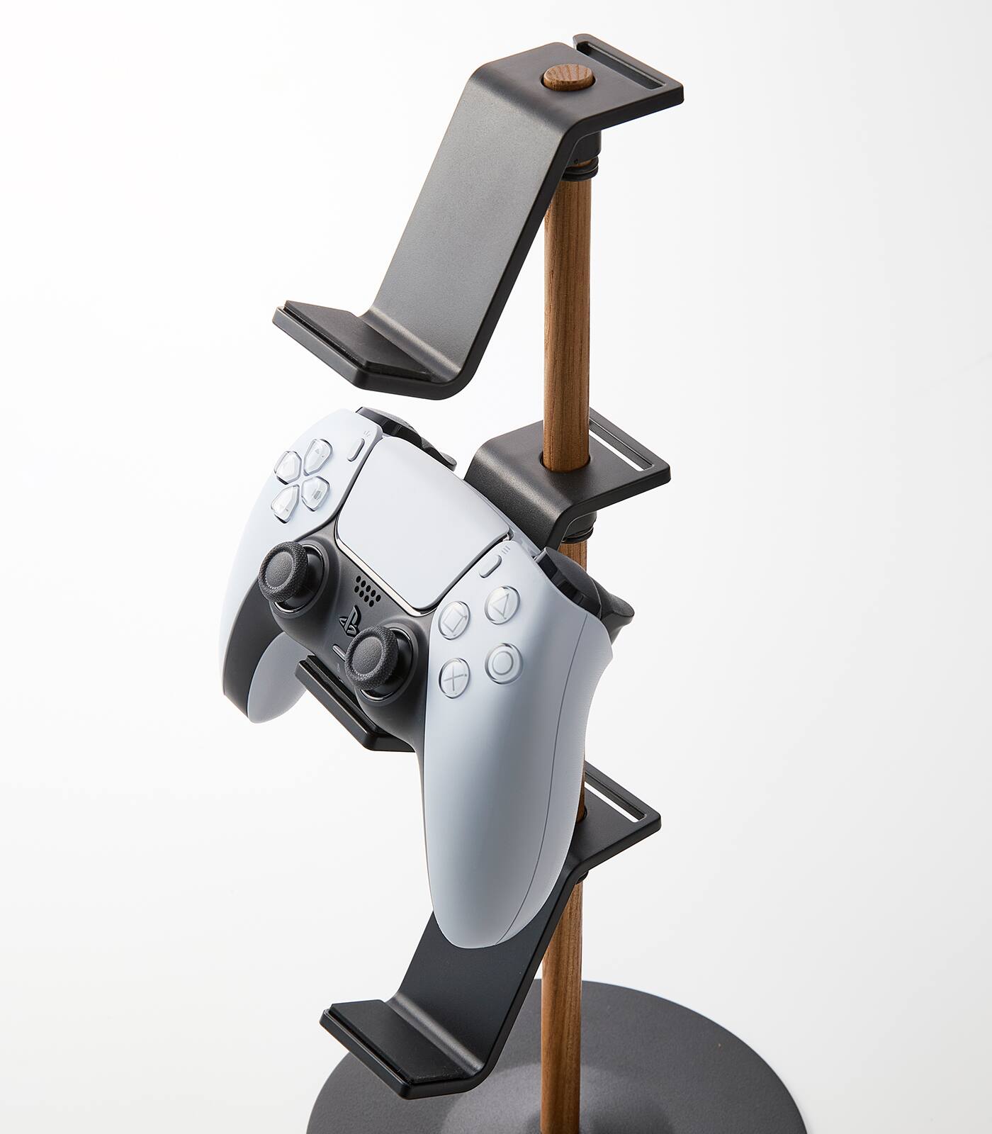 Alt View 8. Yamazaki Home - Controller Stand - Steel + Wood.