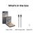 What's in the box
Galaxy Z Flip8
USB-C Charge Cable
Ejection Pin
