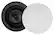 Front. Sonance - VX82R SINGLE SPEAKER - Visual Experience Series 8" 2-Way In Ceiling Speaker (Each) - Paintable White.