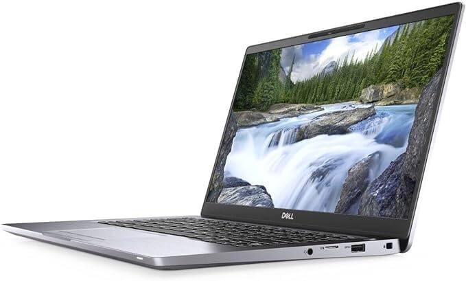 Angle. Dell - Dell Latitude 7400 Laptop 14" FHD Touch Screen Notebook, Intel Core i5-8365U, 16GB RAM, 512GB M.2-NVMe, Windows 11 Pro - Silver.