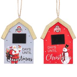 The Memory Company - Ohio State Buckeyes 2-Pack Countdown Ornament Set - Multicolor