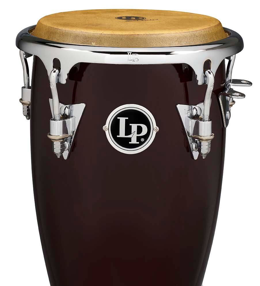 Angle. Latin Percussion - 8" and 9" Junior Conga Set.