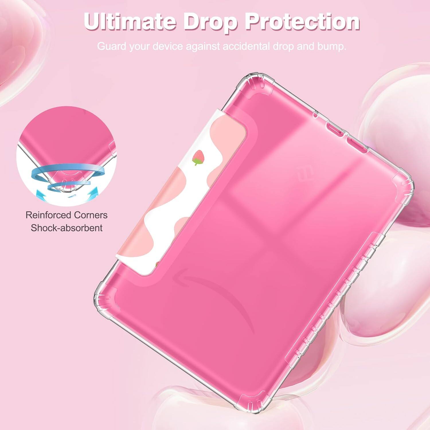 Ultimate Drop Protection  
Guard your device against accidental drop and bump.  

Reinforced Corners  
Shock-absorbent