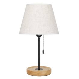 Oumilen - Modern Fabric Shade Bedside Table Lamp Set (2-Pack)
