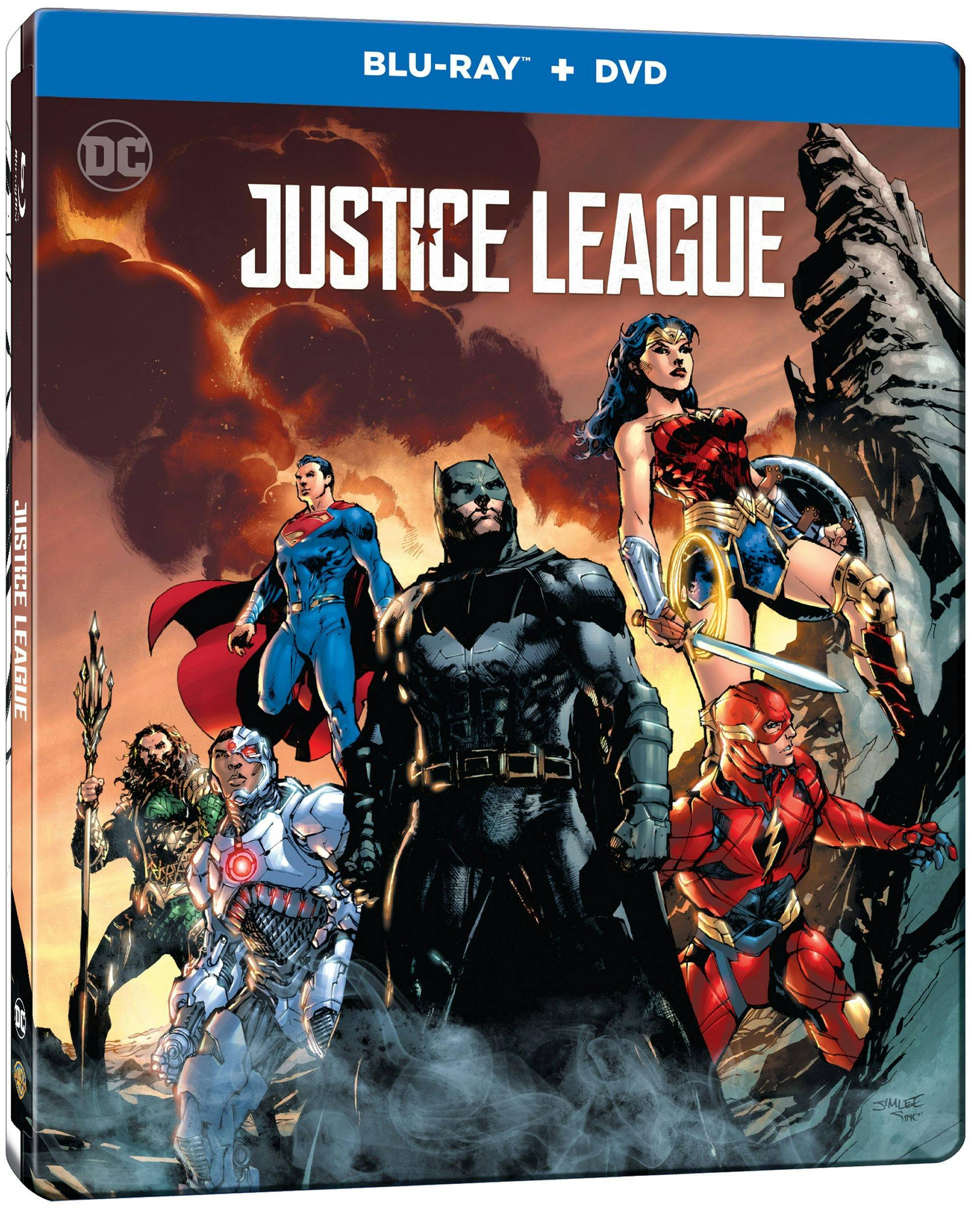Angle. Justice League (Limited Edition Steelbook) [Blu-ray].