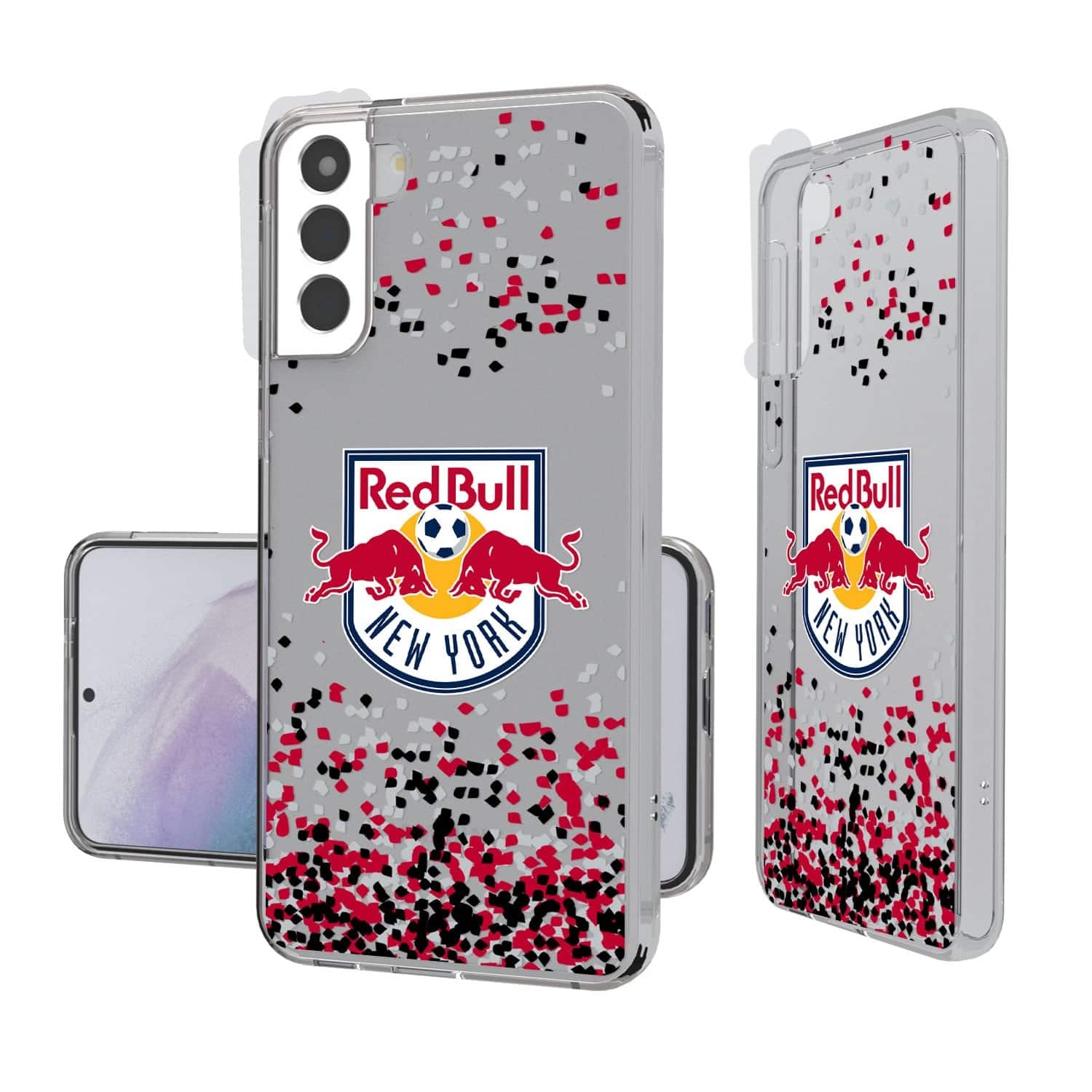 Keyscaper - MLS - New York Red Bulls Galaxy Confetti Clear Case - S21 Plus - Multicolor price history on PriceWatchPro