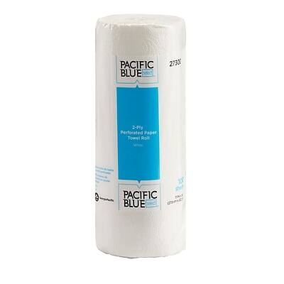 Pacific Blue Select - Paper Towels, 2-ply, 100 Sheets/Roll, 30 Rolls/Pack (27300) - White price history on PriceWatchPro