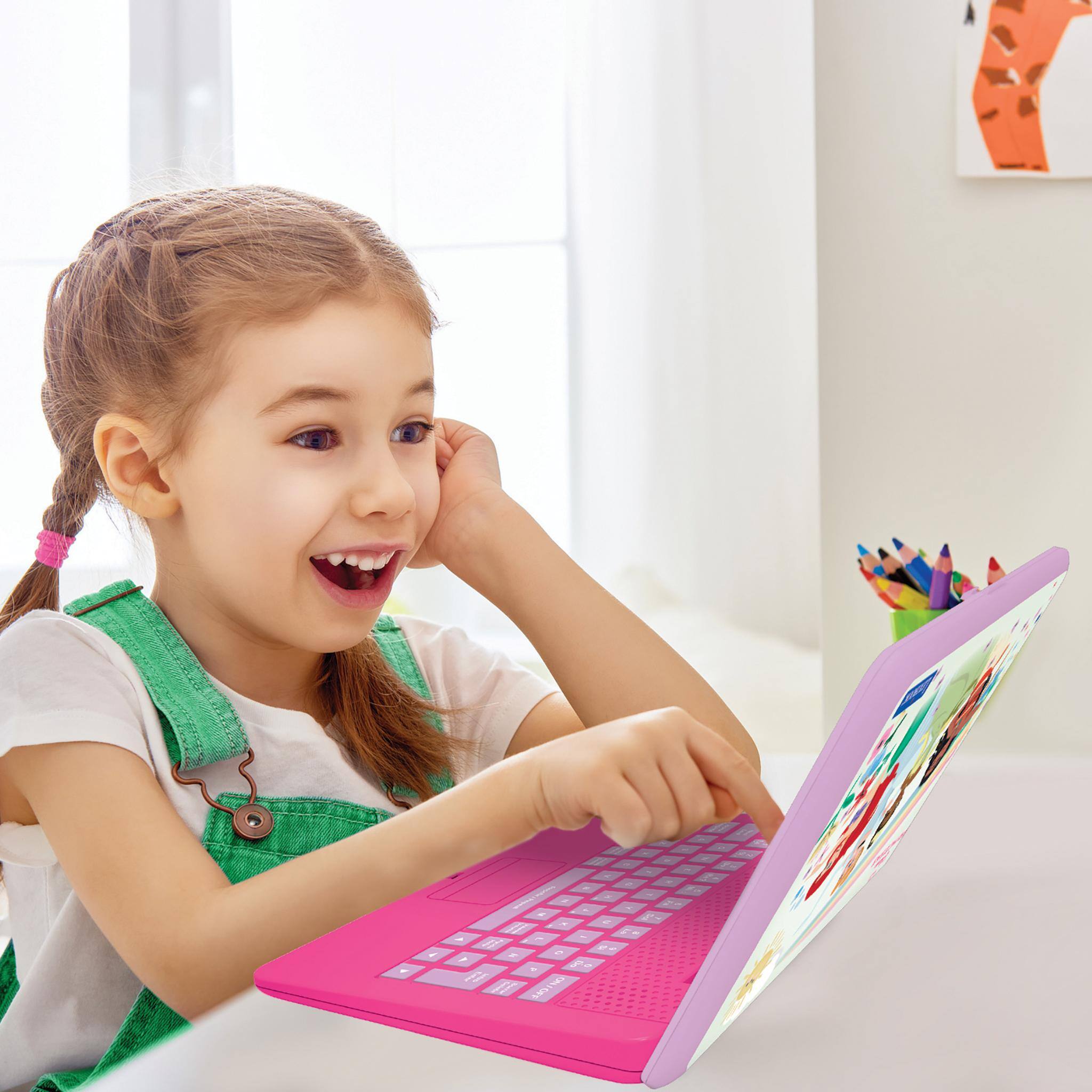 Lexibook Disney Princess Bilingual Educational Laptop with 170 ...