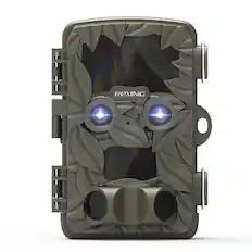Front. Rexing - Woodlens H6 Trail Camera with Dual Lens Night Vision Recording - Green.
