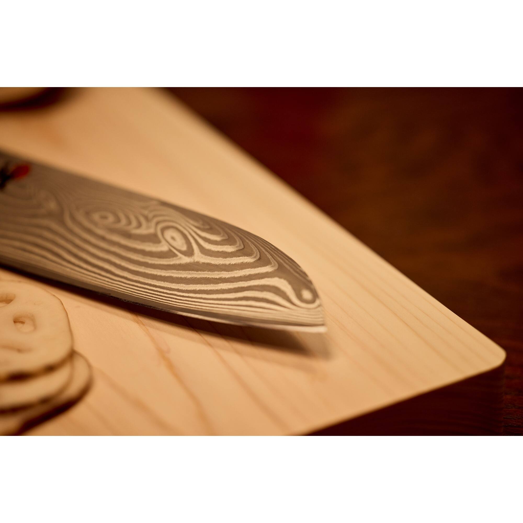 Alt View 8. Miyabi - MIYABI Iki 7-inch Santoku knife - Stainless Steel.