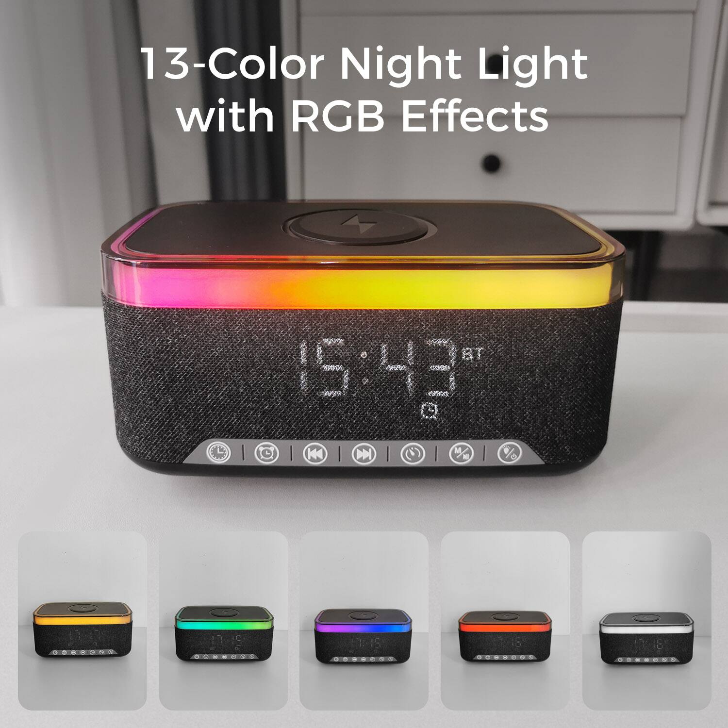 13-Color Night Light with RGB Effects

15:43

BT