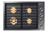 Dacor - 30 in. Wide 4 Burner Contemporary Built-In Gas Cooktop with SimmerSear, Liquid Propane Convertible - Graphite Stainless Steel