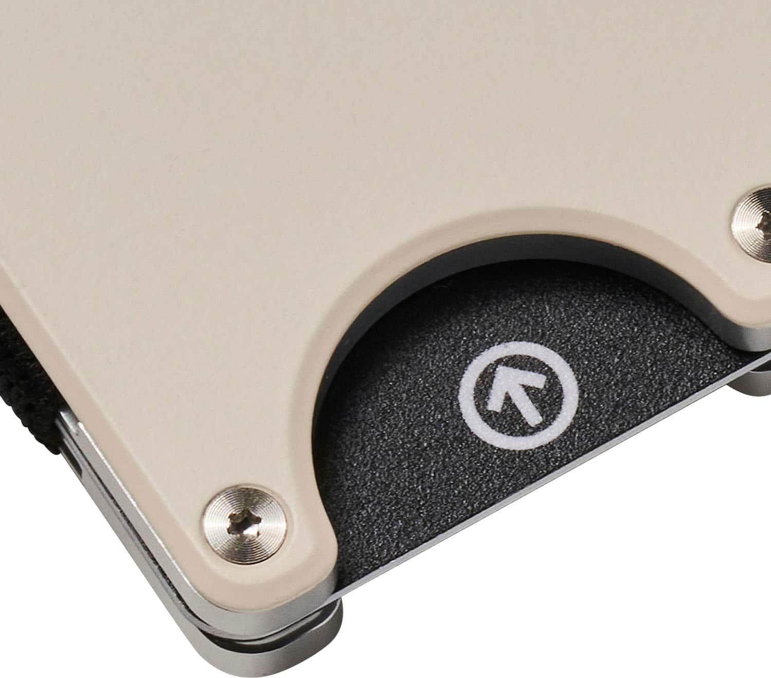 Angle Zoom. The Ridge Wallet - MONACO CASH STRAP - White.