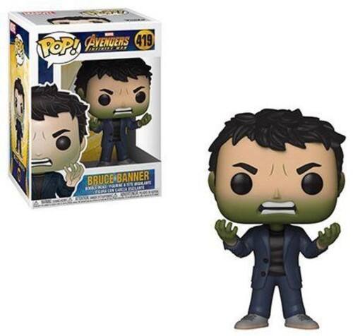 FUNKO POP! MARVEL: Avengers Infinity Wars - Banner w/ Hulk Head - COLLECTIBLES