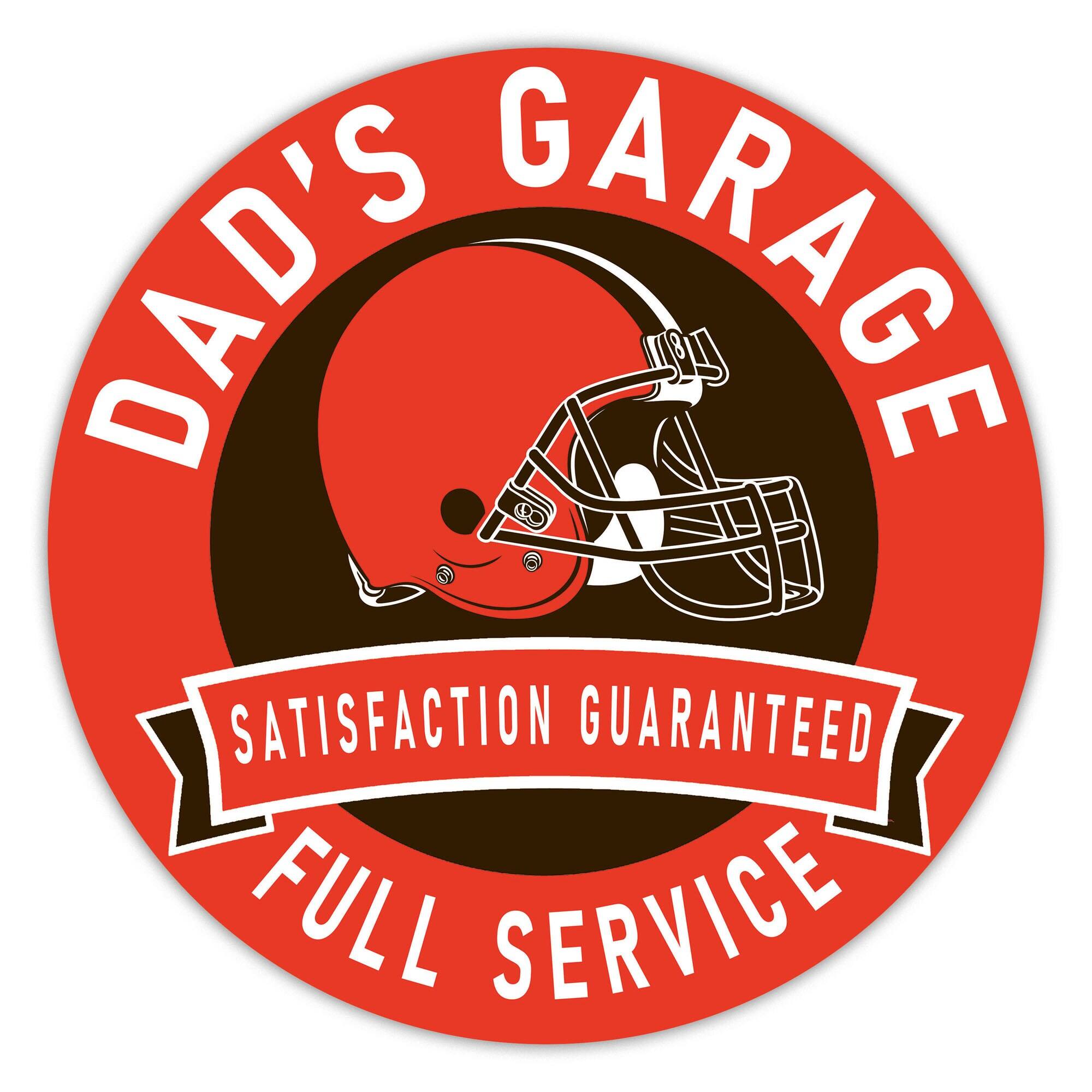 DAD'S GARAGE  
SATISFACTION GUARANTEED  
FULL SERVICE