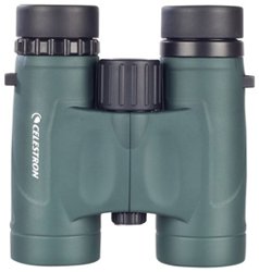 Celestron - Nature DX 8 x 32 Compact Waterproof Binoculars - Green - Angle_Zoom