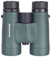 Celestron - Nature DX 10 x 42 Waterproof Binoculars - Green - Angle_Zoom