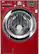 Front. LG - 4.3 Cu. Ft. 9-Cycle High-Efficiency Steam Smart Front-Loading Washer.