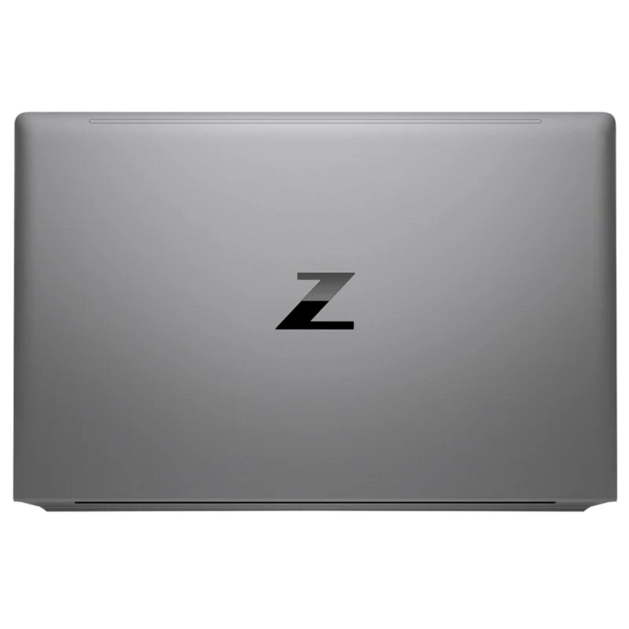 Alt View 5. HP - ZBook Power G9 Mobile Workstation 15.6" FHD Intel i7-12800H 2.4 GHz 32GB 256GB SSD NVIDIA RTX A1000 Graphics W11P Laptop - Gray.