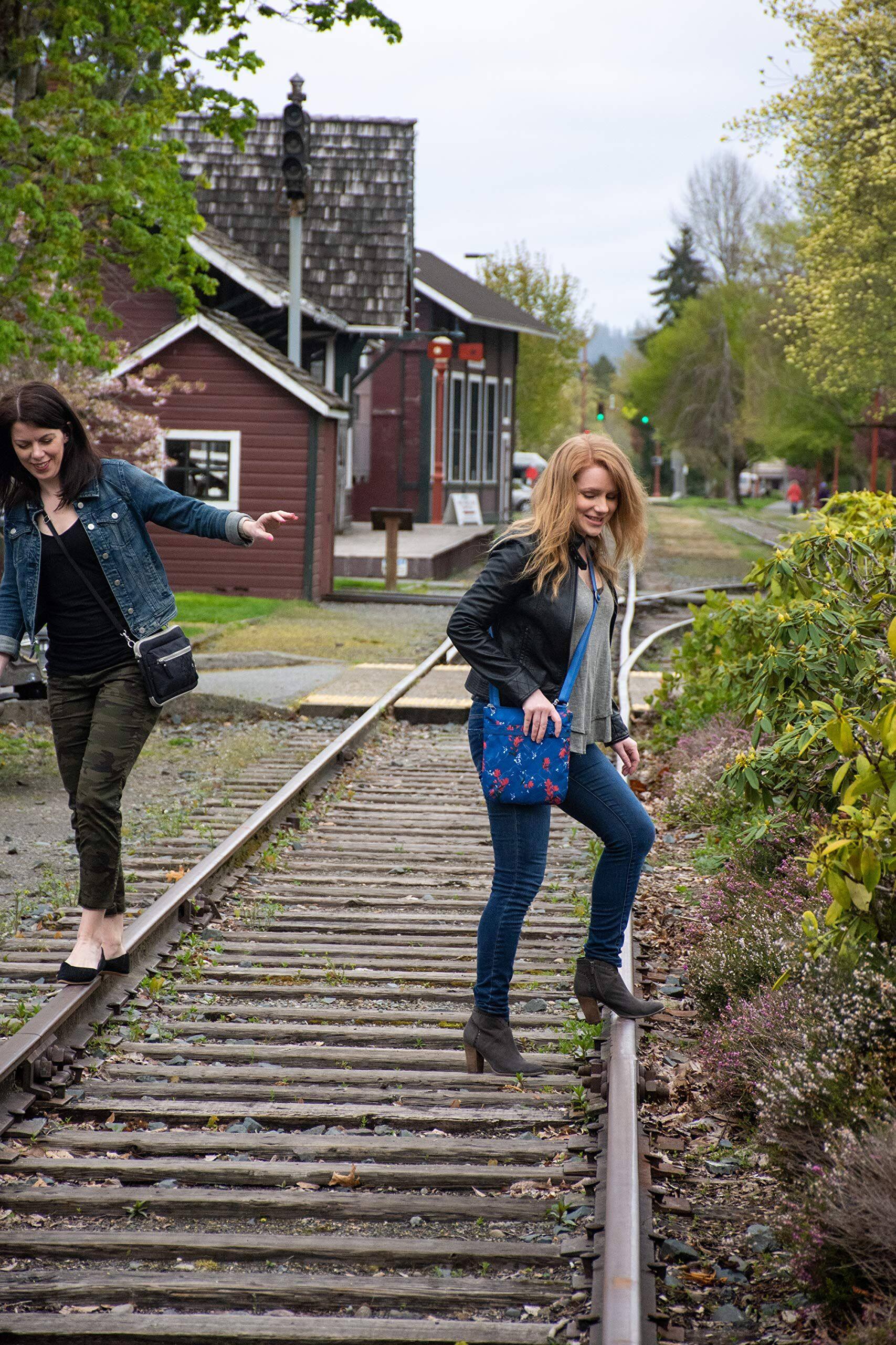 Alt View 1. Haiku - Haiku Aspire Folio Crossbody - Blackberry.