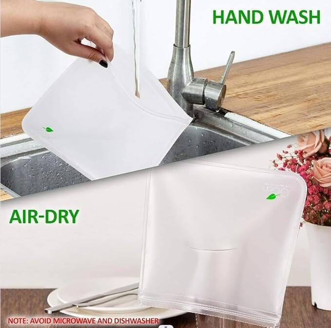 HAND WASH  
AIR-DRY  

NOTE: AVOID MICROWAVE AND DISHWASHER