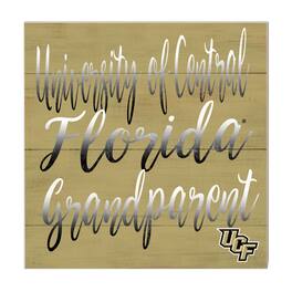 Jardine - UCF Knights 10'' x 10'' Grandparent Plaque - Gold