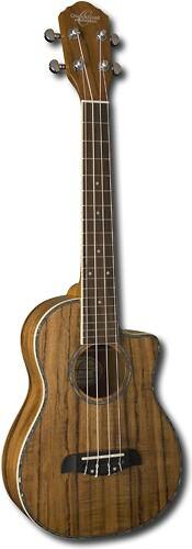Angle Standard. Oscar Schmidt - Tenor Ukulele with MISI Active Pickup System.